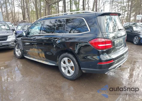 2017 Mercedes-Benz Gls 450 4Matic из США, поврежденный, VIN 4JGDF6EE4HA990448